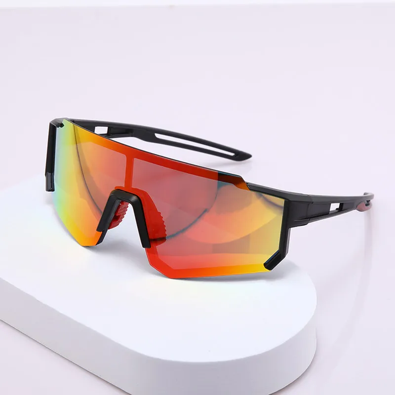 2025 New Outdoor UV400 Sunglasses Running Computer Colorful Integrated Lightweight Men's Sports Glasses_voghion.com