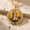 Colgante de sabiduría-oro