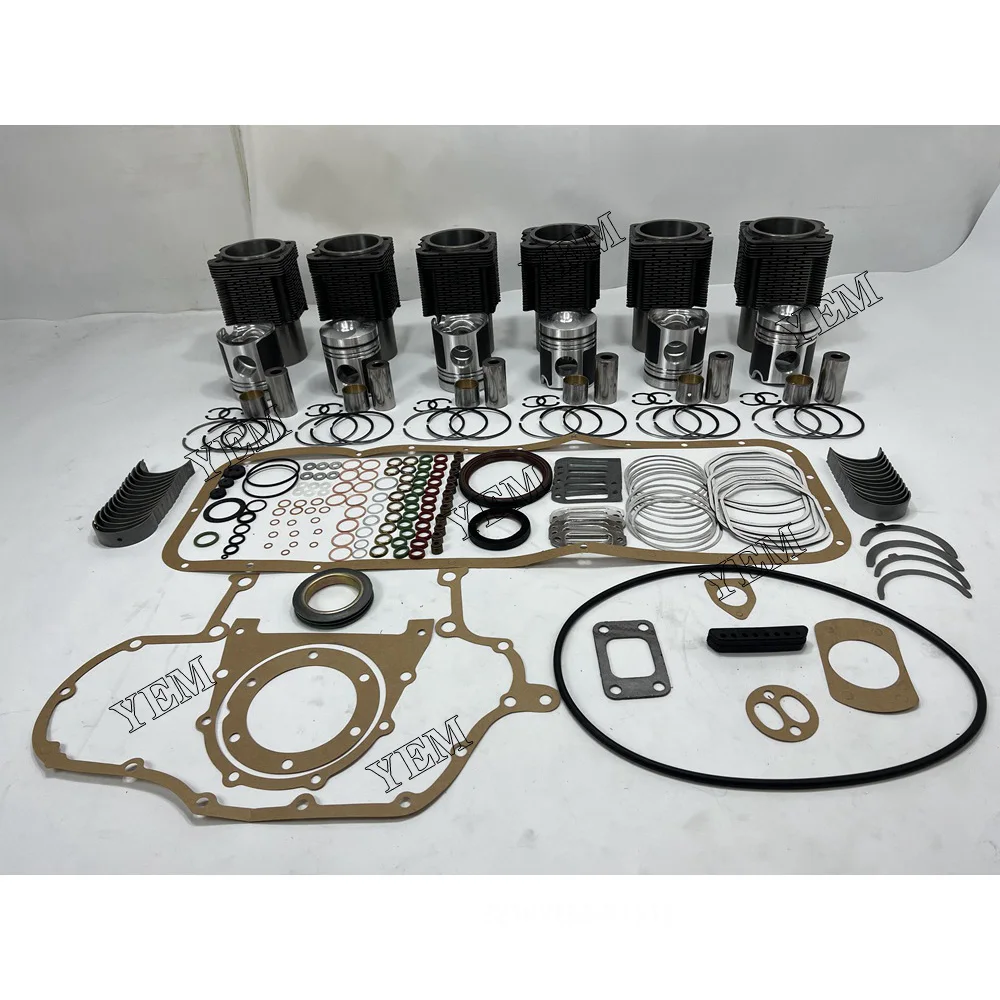 BF6L913 Cylinder Liner and Gasket Kit With Bearing Set for Deutz Rebuild Kit High Performance