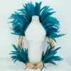 Azul pavo real