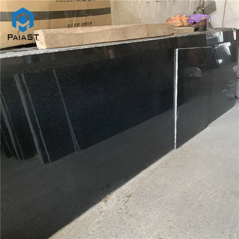 product china shanxi black granite worktops from  black granite random slabs cheap black small slabs-2