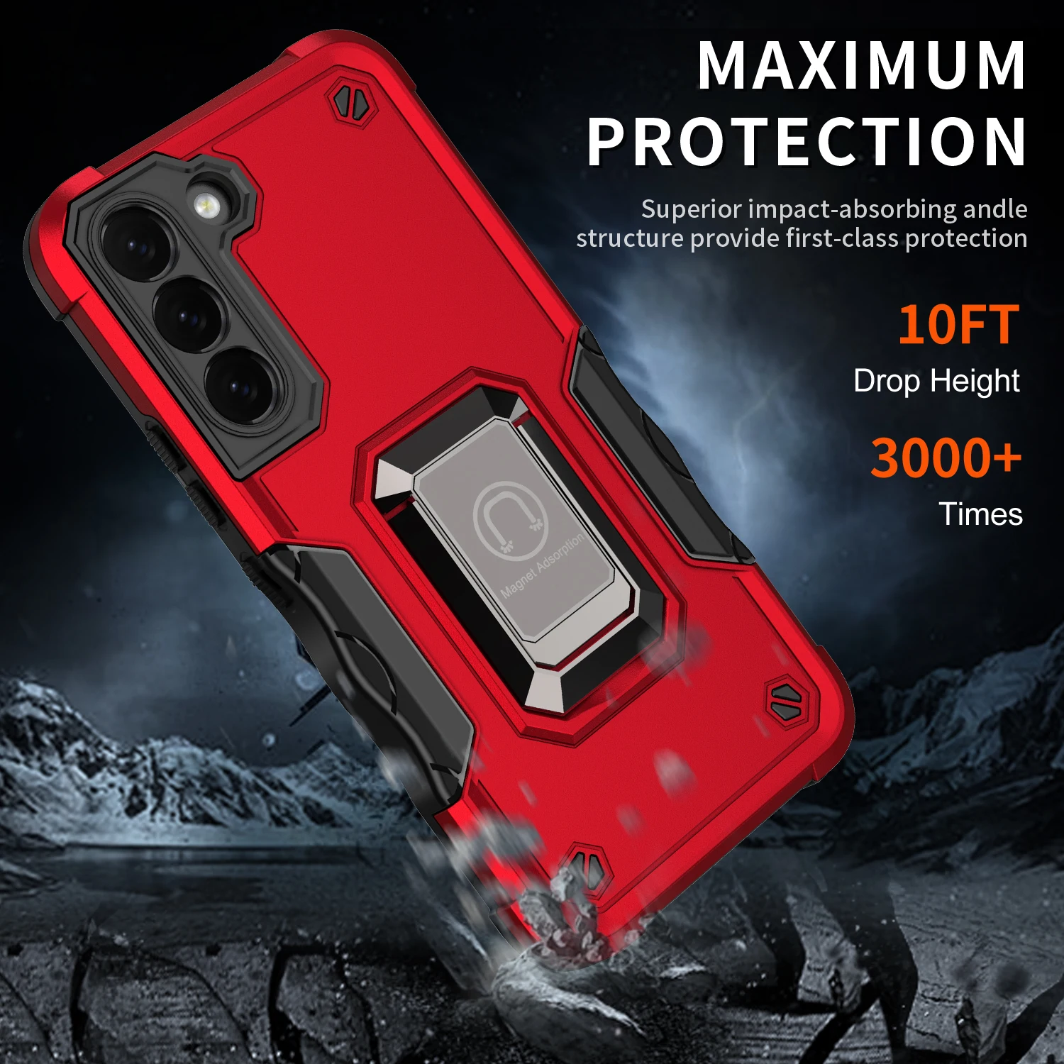 VIVO Y11 Y21 Wholesale Price Combo Shockproof Case with Holder