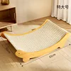 Extra-large sisal cat scratching board-recommended for 12-18 lbs