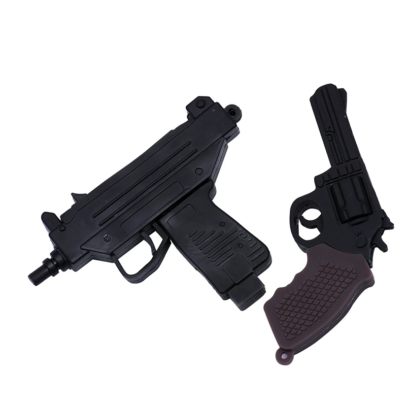 Customized PVC 3d Toy Gun Shape Usb Flash Drive 4GB 8GB USB 3.0 weapon Shaped Pendrive Cle Usb FlashDisk