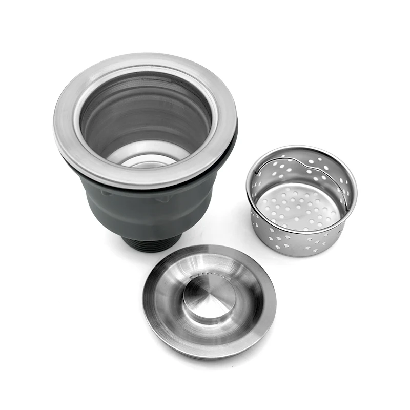 product fashionable single bowl easy to maintain and clean high temperature resistant pp material drainage pipe-1