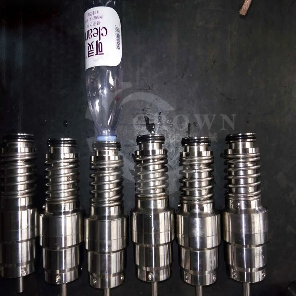 Гравитационная насадка клапана для заливки воды, запасные части, аксессуары для машины для заливки пластиковых бутылок