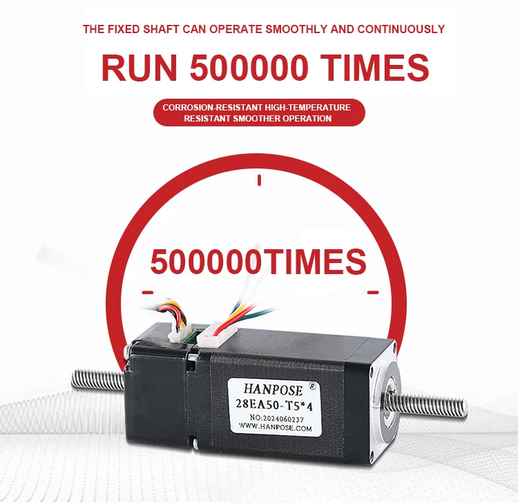 50 t54 50mm closed loop linear ball screw motor 08a 017n m motor-4