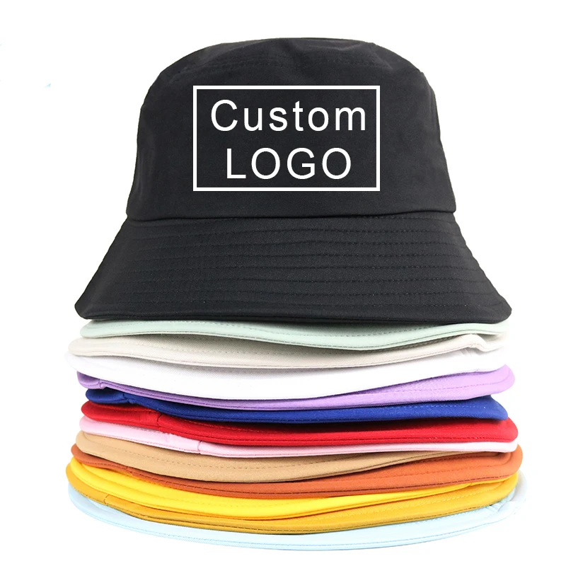 Custom Logo Embroidery Bucket Hat 