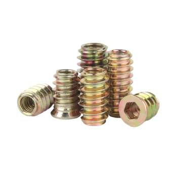 Hex Socket M5 M6 M8 Flange Washer Furniture Wood Threaded Threaded ...