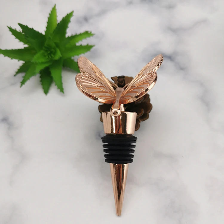 Luxury Zinc Alloy Promotional Party Wedding Bottle Opener Custom Gold