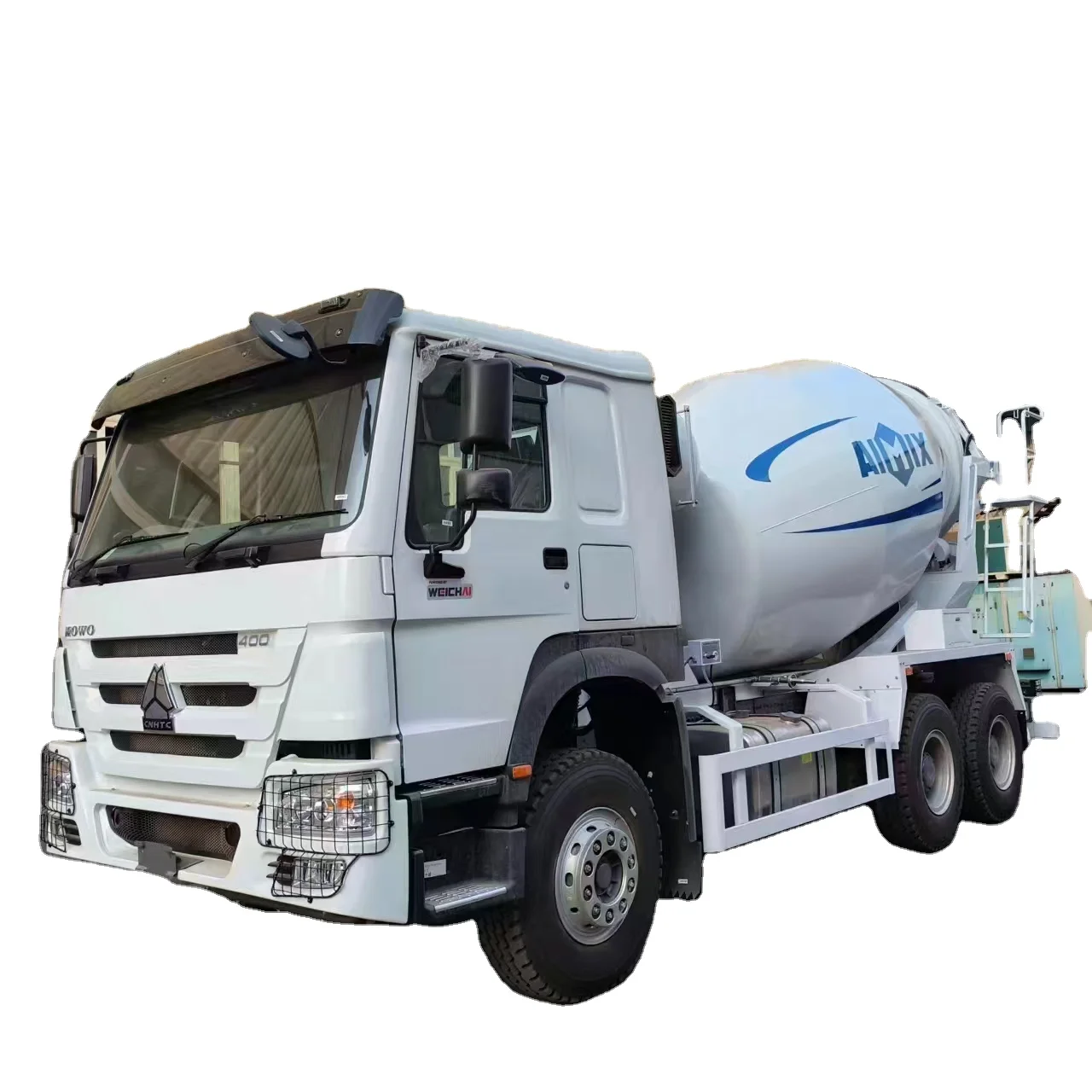 HOWO Mischer 10 Cbm 6X4 Zement Industriemaschine Betonfahrzeug mit Einbaumischer Betonmischwagen