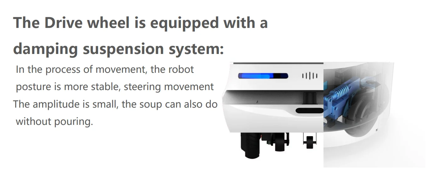 Commercial Delivery Robot Intelligent iTR with Remote Control Humanoid Navigation Service Robot