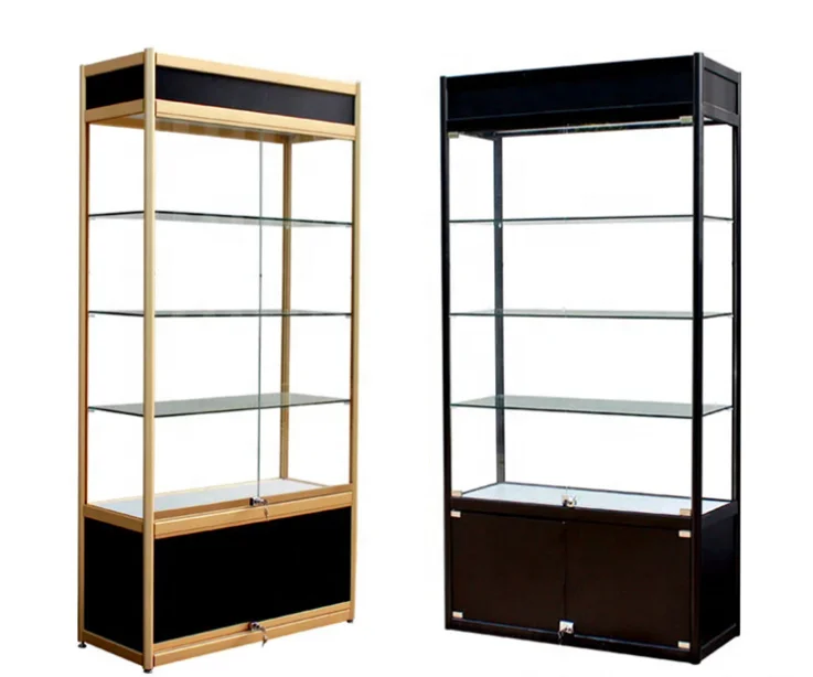 Used Glass Showcases And Display Cases With Led Buy Design Glass