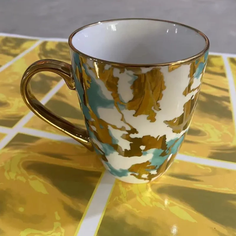 Factory Direct High Quality Waterslide Cup Mugs Decal Water Transfer Paper Ceramic Gold Decals for Firing
