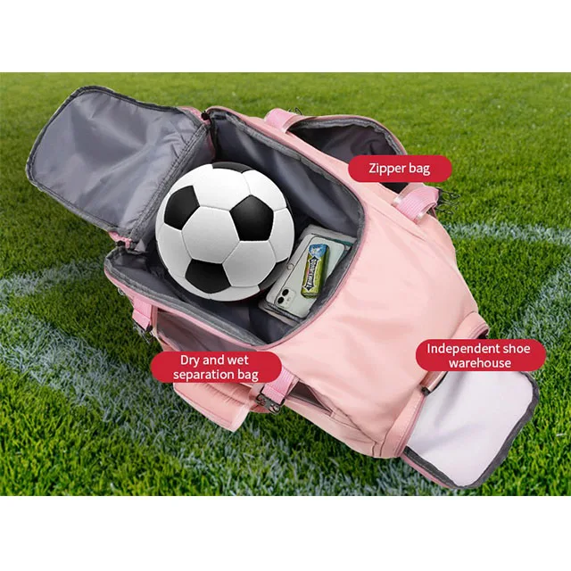 Женский спортивный рюкзак с футбольным