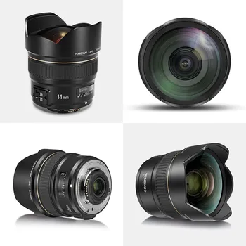 YONGNUO YN14mm F2.8N Wide Prime AF/MF Diagonal Angle YN14 F2.8 Lens for D5600 D5500 D850 D600 DSLR Camera detail image