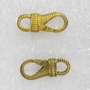 Thread Brass Gold Plated Lobster Clasps for Necklace or Bracelet Making Jewelry Findings & Components