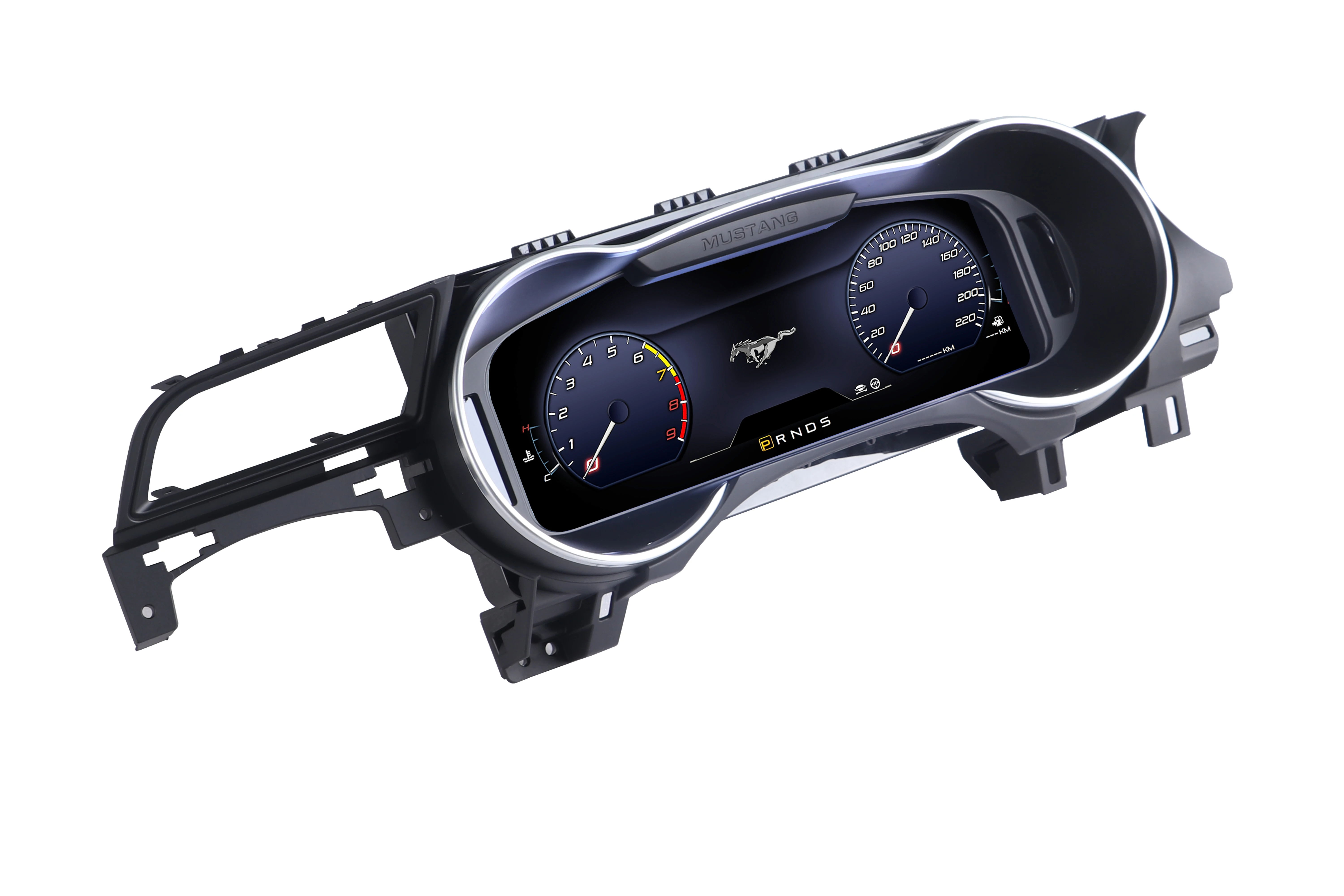 12.3" LCD Dashboard Panel Display Digital Cluster for Ford Mustang 2015-2021 Virtual Instrument Cluster CockPit Speedometer