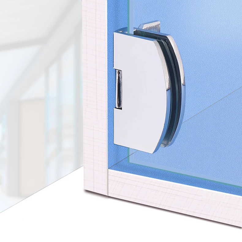 Поворотные петли для стеклянных дверей, шкафов, 180 дюйма, встраиваемый шарнир