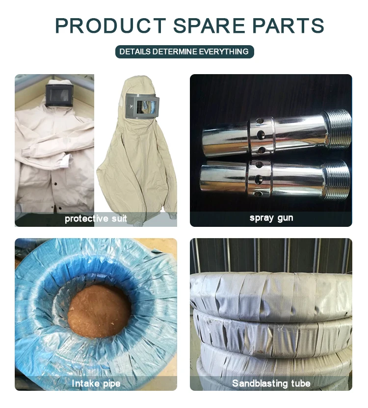 sandblaster with water