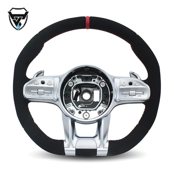 For Mercedes Benz A GLA B GLB C GLC E GLE CLS 2019-2023 custom sports model handle steering wheel modification ZC-809-P54-F