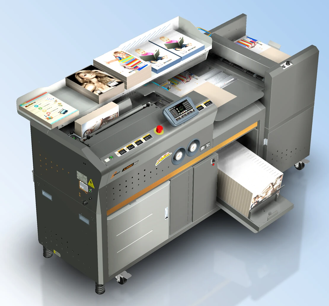 Digital Eva Glue Binding Machine Automatic Book Hot Glue Binding