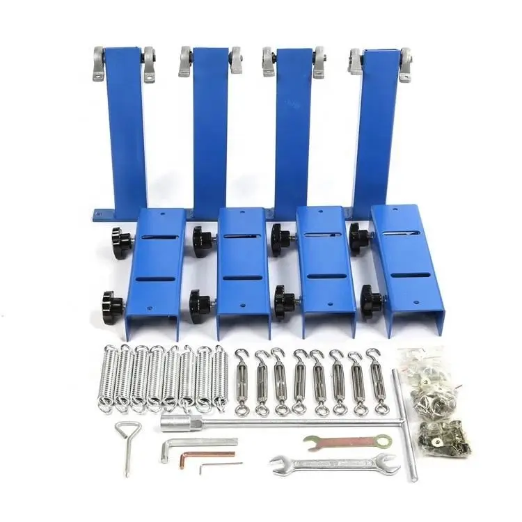 2023売れ筋4色1ステーションシルクスクリーン印刷機ポータブルプレス