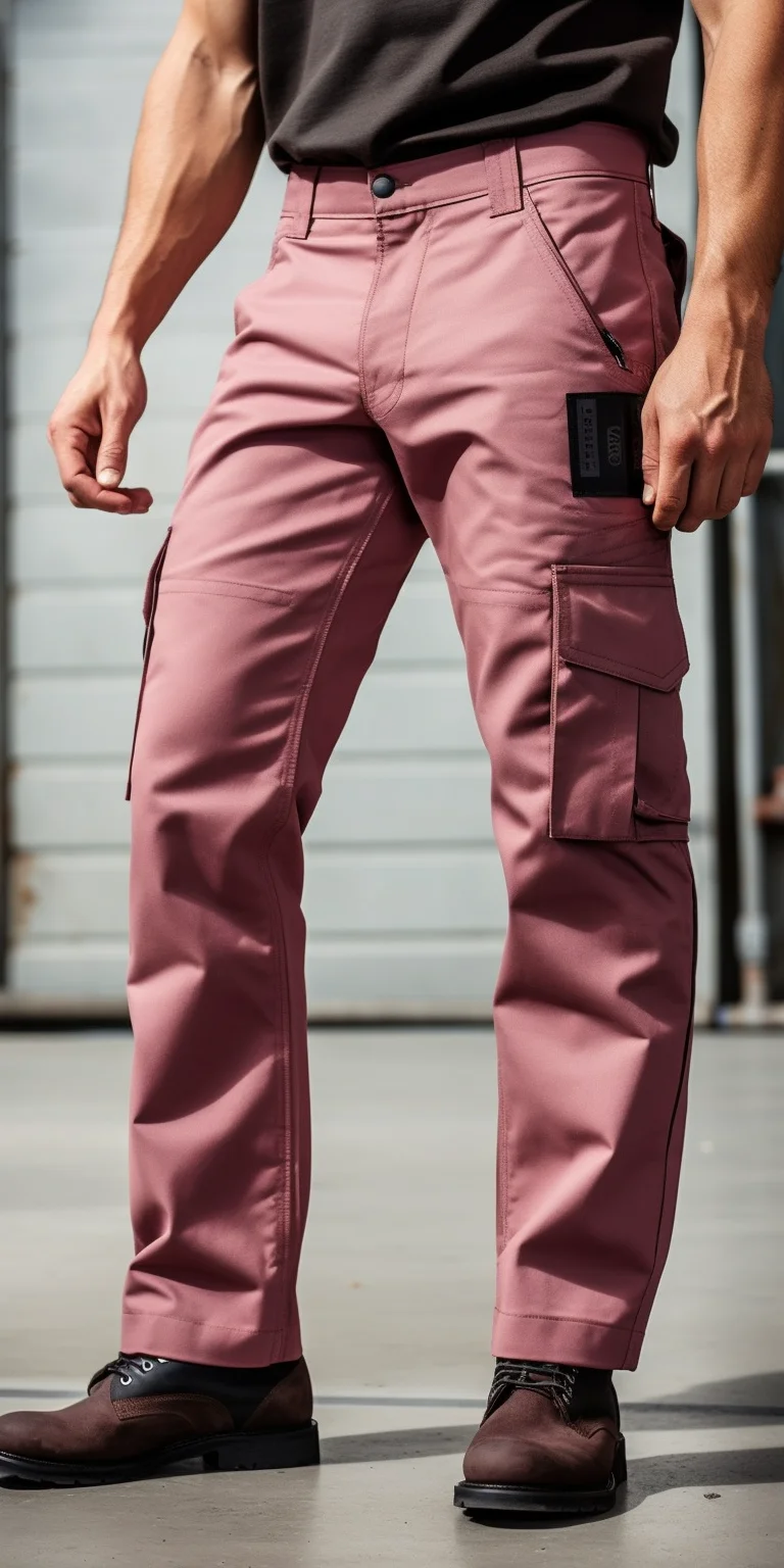 Custom Pants Polyester Cotton 4way Stretch Material Durable Working