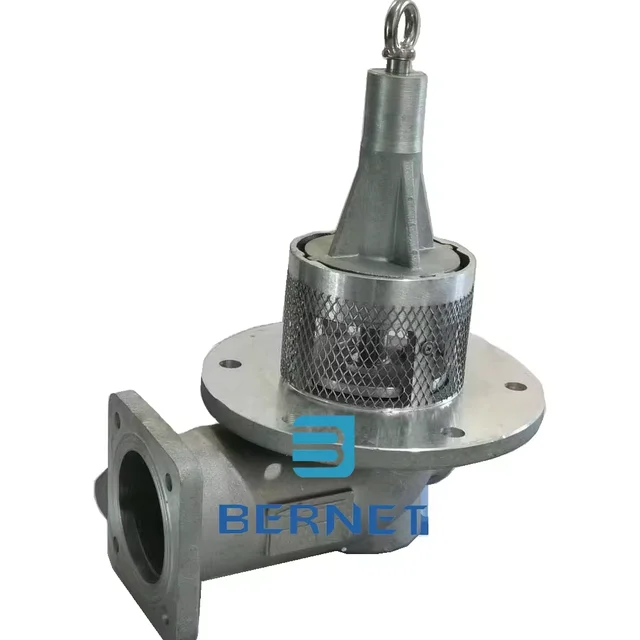 Bernet brand French type discharging valve for tank truck components