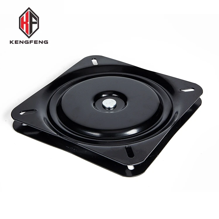 
 Мебельные стулья квадратные 200 мм поворотные пластины 360 градусов черная барная табуретка вращающаяся фурнитура поворотная пластина  