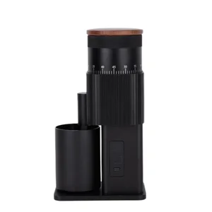 BZ02 One-Touch Automatic Burr Coffee Bean Grinder Stainless Steel Blade Electric with Grinding Selection for Home Car Use OEM