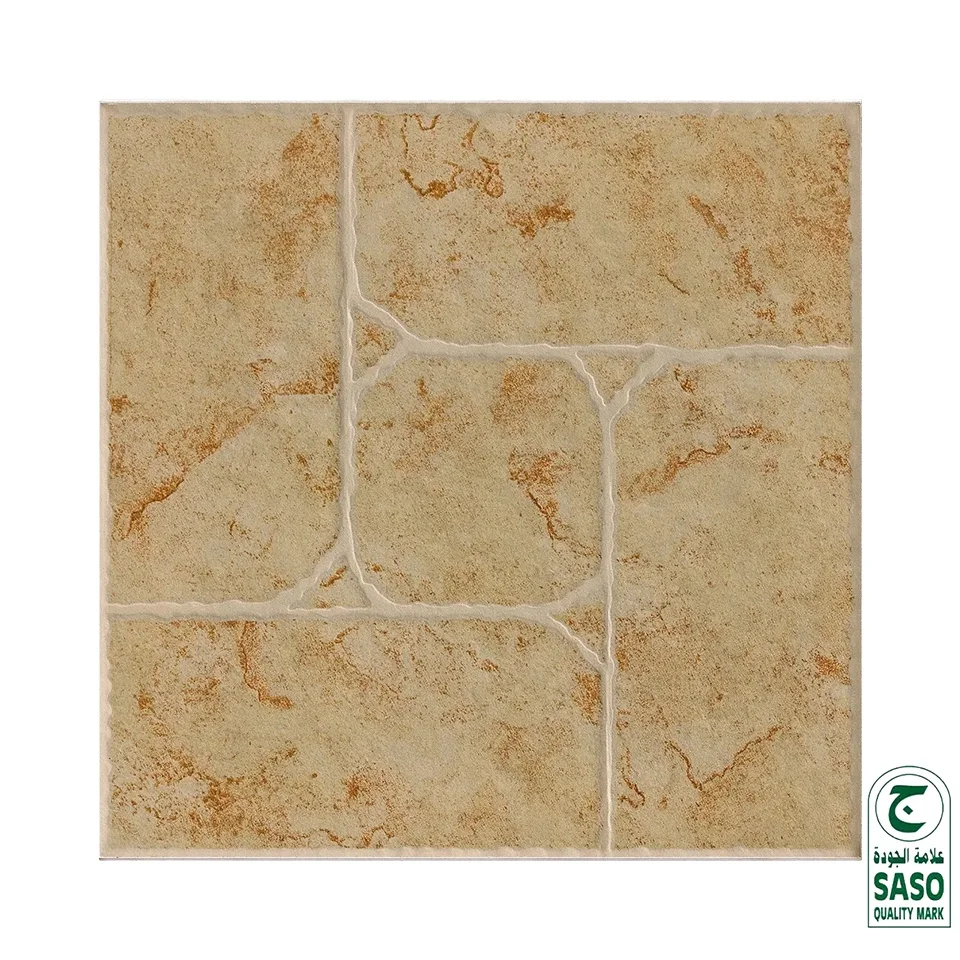 Foshan Guci Mixed Color Flower Rustic Ceramic Floor Tile Outdoor Balcony Art Tiles