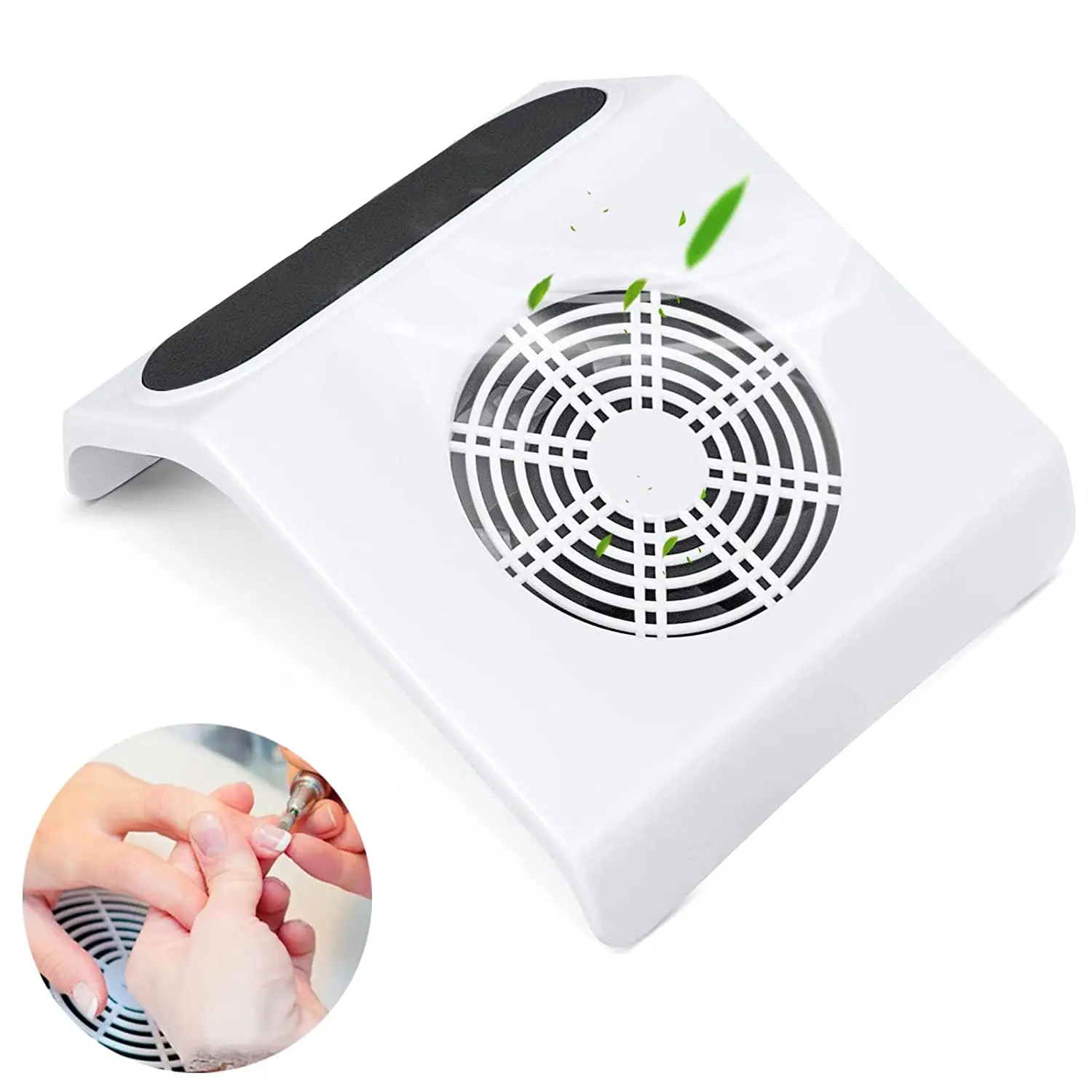 Пылесос для ногтей белый розовый 40 Вт Портативный пылесос для ногтей для дизайна ногтей оборудование для очистки салона