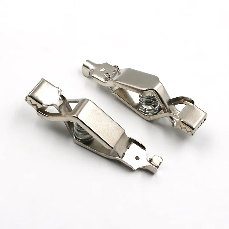 Lot De 20 Pinces Crocodiles Plastique Rouge Et Noir - Connexion électrique - Neuf