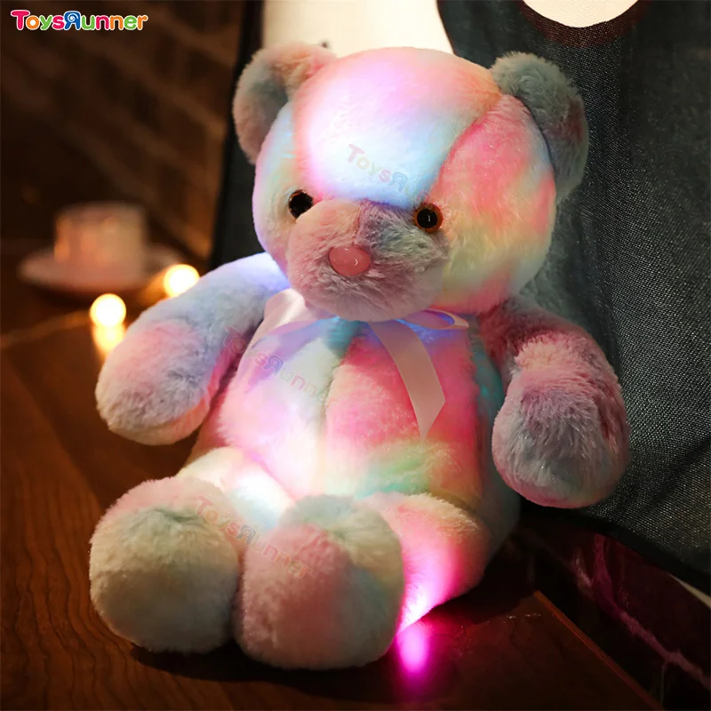 Custom Plush Toy Stuffed Animals Wholesale Colorful Glowing