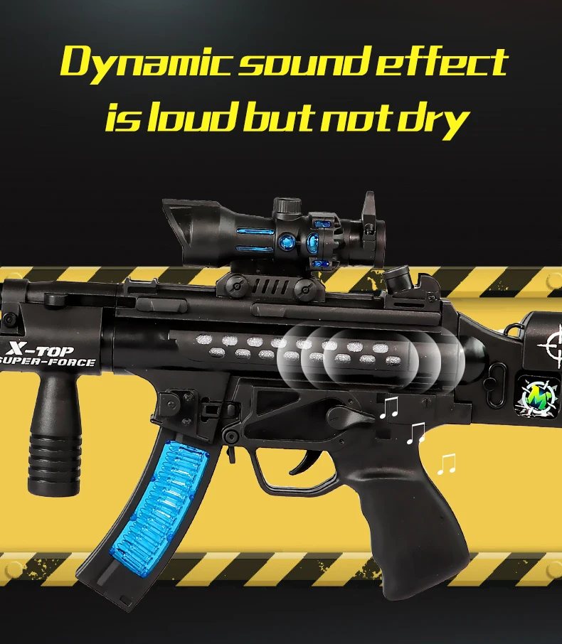 Toy Gun M4a1 Light Sound Effects Gun Can Not Be Fired Children Infrared