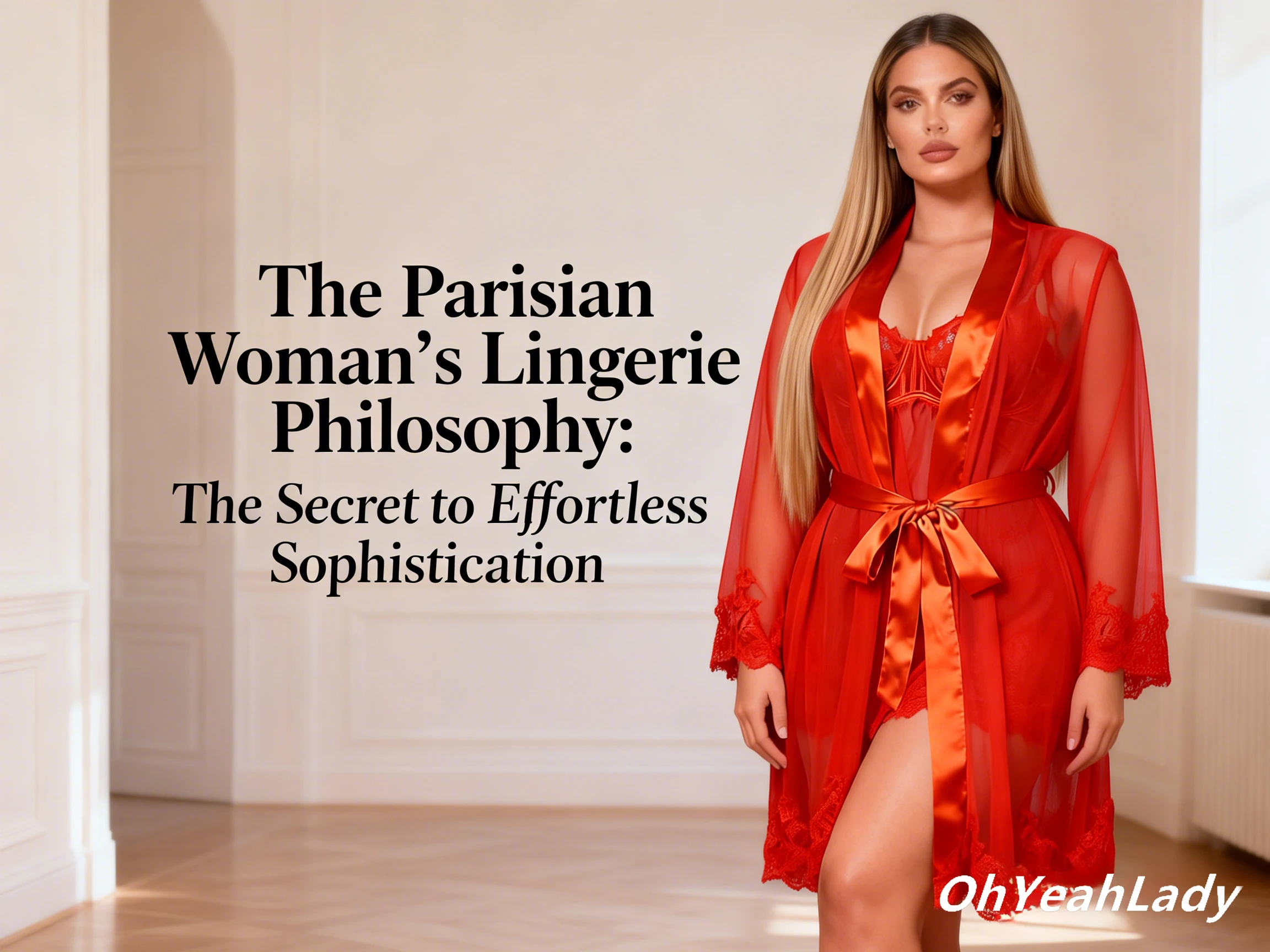 The Parisian Lingerie Philosophy: The Secret to Effortless Elegance