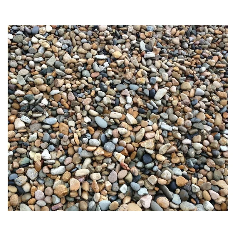 Ghiaia lucidata colore misto decorativo pietre di roccia del fiume per acquario Stone