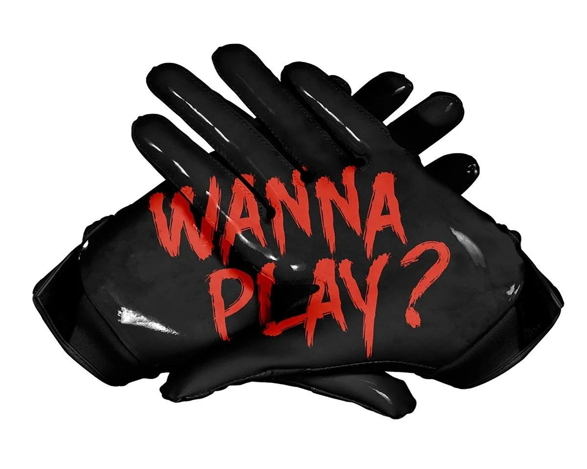 2021 Высокое качество Профессиональные пользовательские американские футбольные приемники перчатки полностью силиконовые захватывающие футбольные перчатки