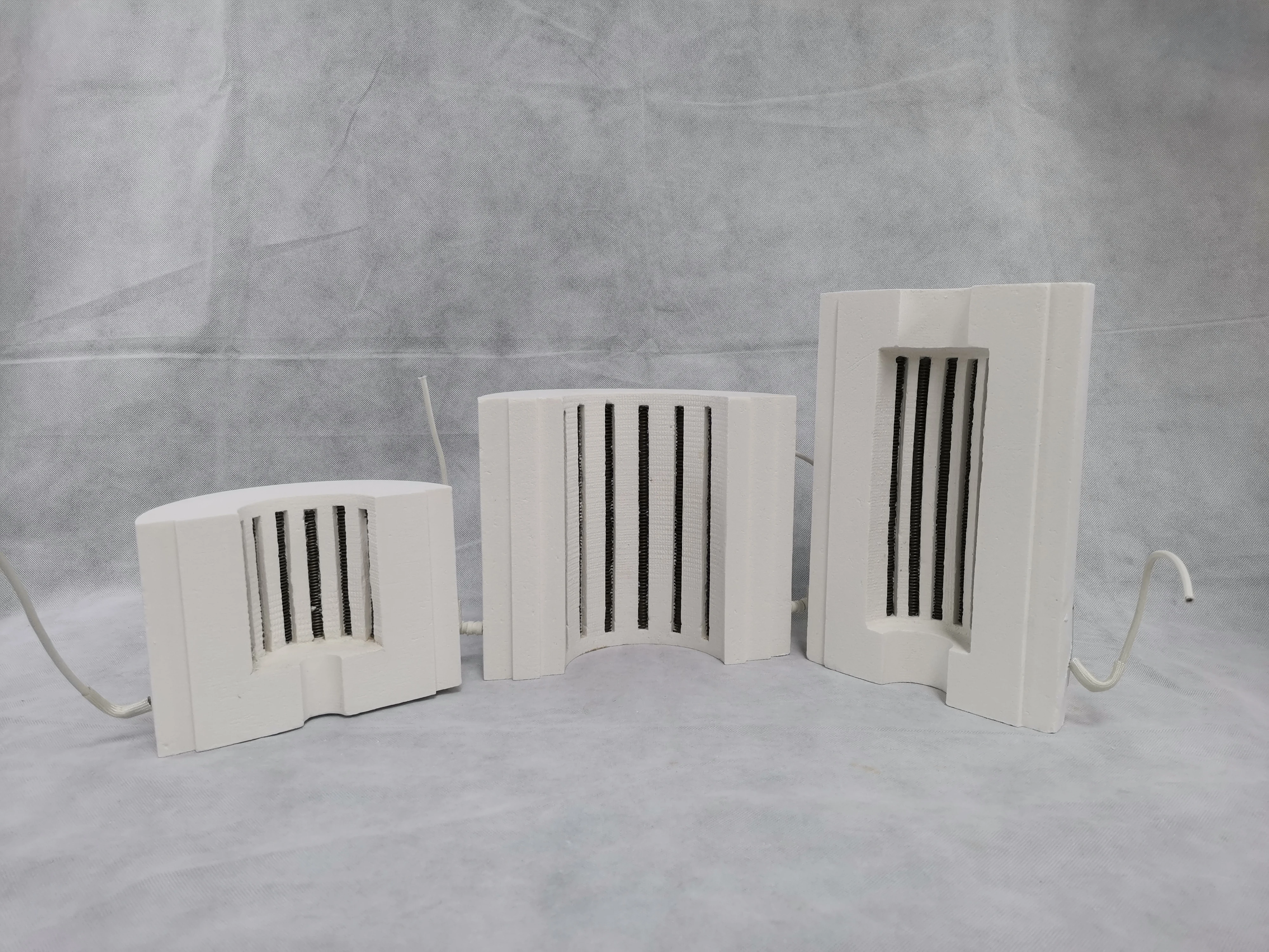 1260C 1400C 1500C Alumina Cylinder Ceramic Fiber Chamber Heater for Tube Furnace