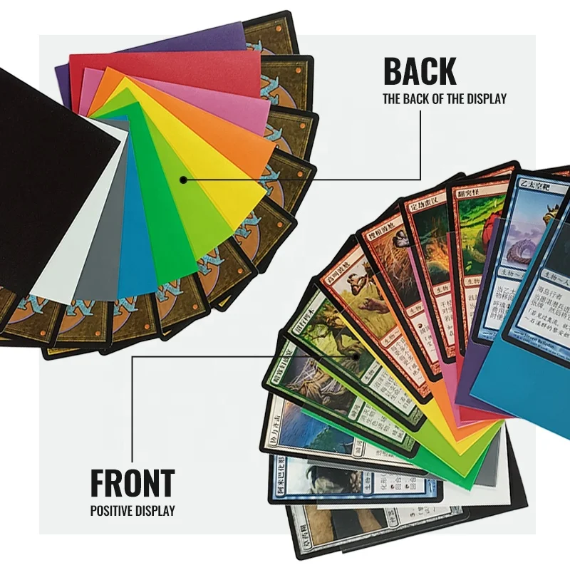 Wholesale Colored Matte Card Sleeves - Protect Your TCG Cards