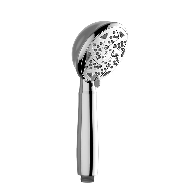 Rainshower Water Saving Plastic Shower Heads High Pressure Booster Hand Shower Head Flexible