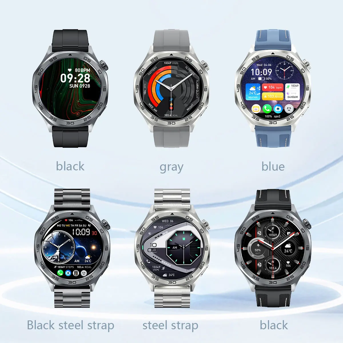 Ak83 Sport Relojes Smartwatch1.46inch Bt Call Blood Pressure Music Control Bt Call Sports Men Smart Watch 2025 - Buy Ak83 Smartwatch smart Watch For Men reloj Smart Watch