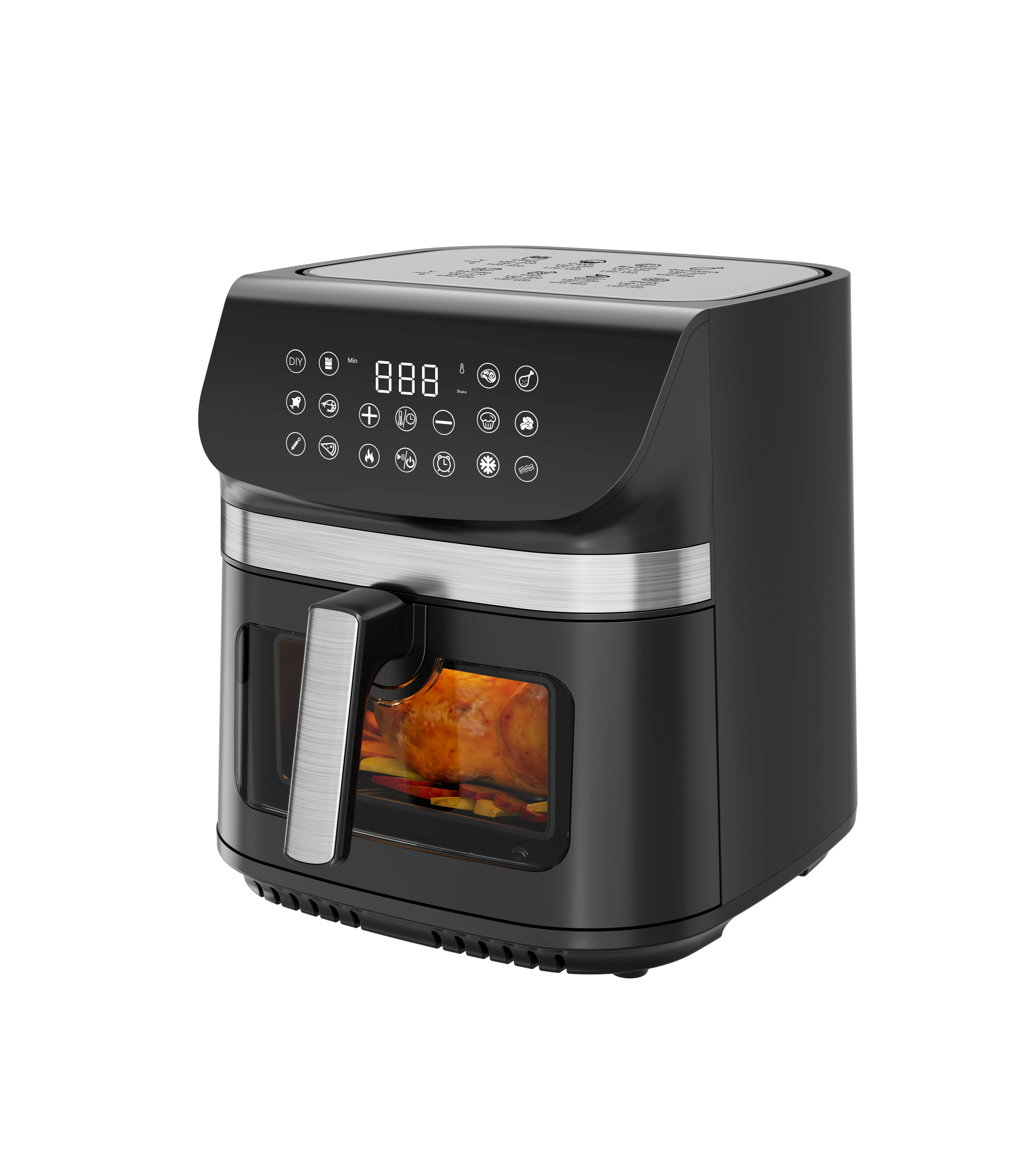 Custom 9l Digital Smart Air Fryer Oil Free Oven Electric Air Fryers ...