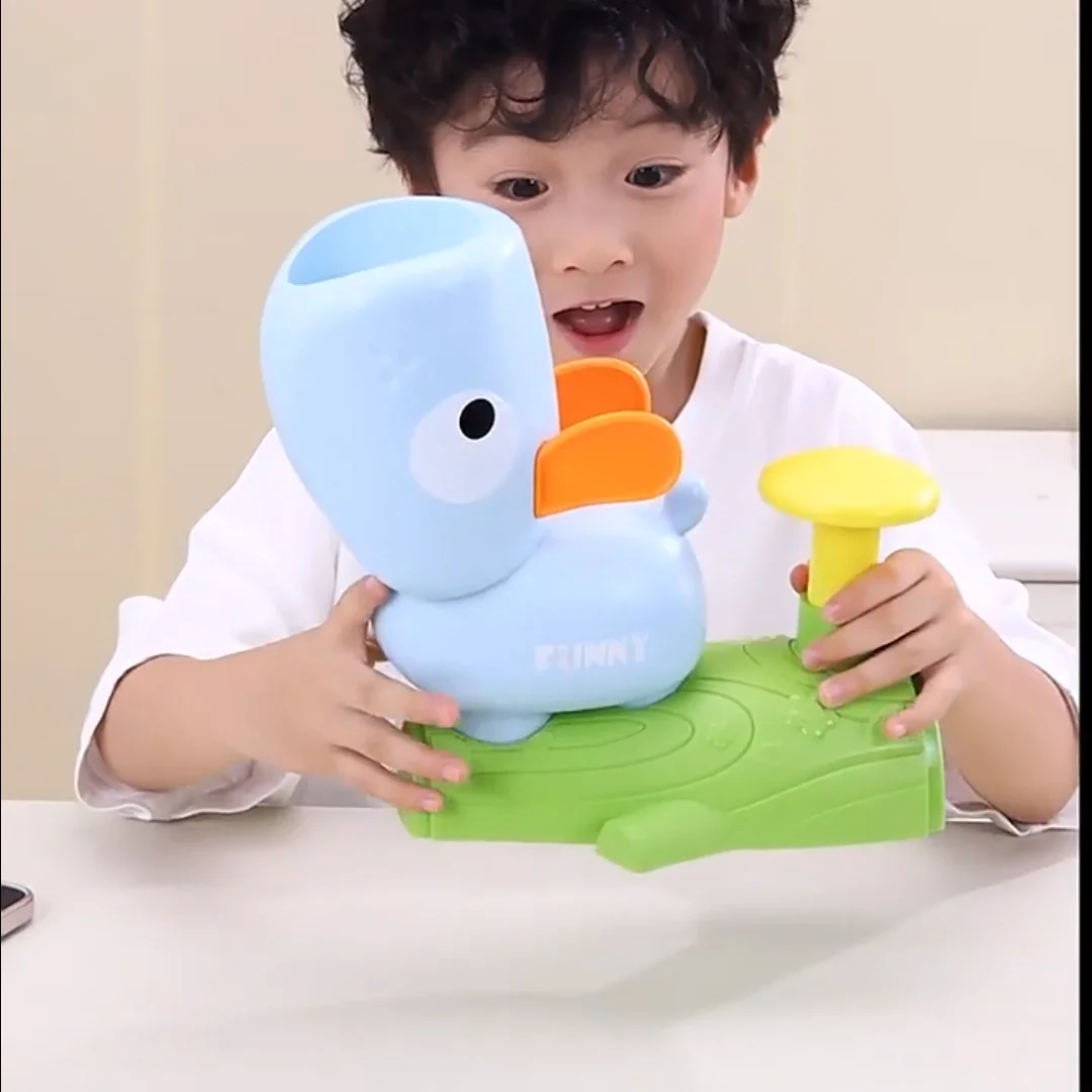 Flying Disc Launcher Kids Sports Outdoor Toys Pedal Launch Fris Bee