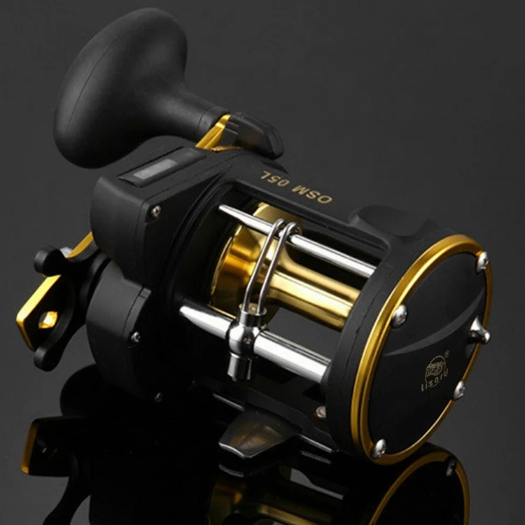 フルメタルトローリングフィッシングリール右手ドラムホイールボート