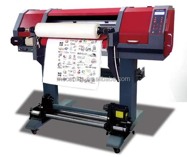 Hot Sale Customizable  flatbed printer machine roll to roll  UV-DTF 60cm Printer For Clothes