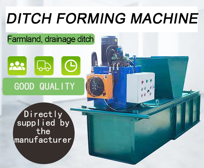 Hydraulic Side Canal Concrete Machine for Efficient Ditch Forming