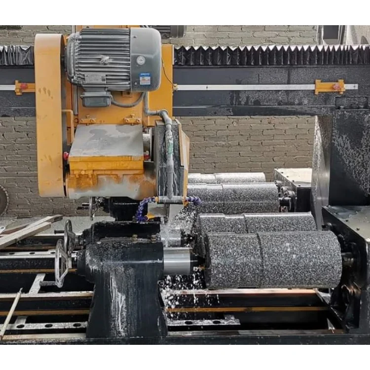 Anyth Stone Machinery Two Sides Four Balusters Profiling Cutting Machine Automatic Roman Column Sphere Grinding Machine