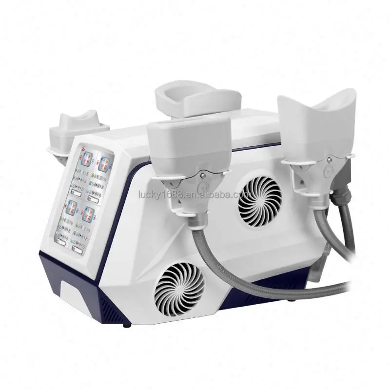 360 Cryo 4 Handles Fat Removal Cool Slimming Weight Loss Machine Cryolipolisis Vacuum Cavitati0n Body Sculpting